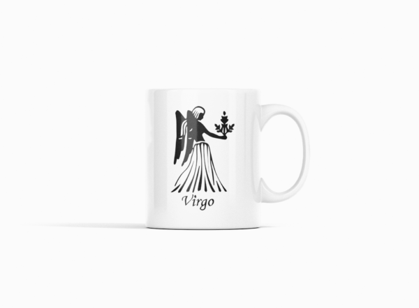 Virgo Printed Ceramic Coffee Mug 250 Ml