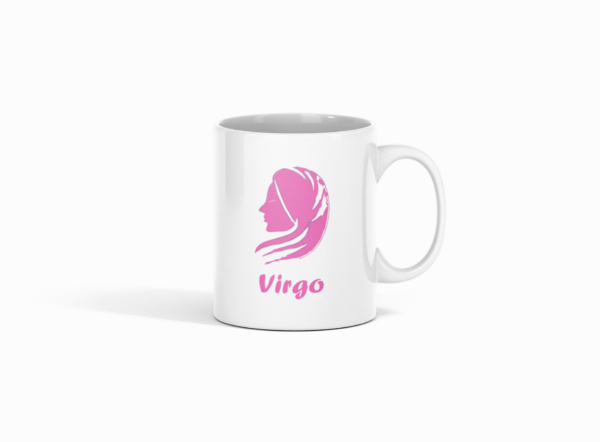 Virgo Printed Ceramic Coffee Mug 250 Ml