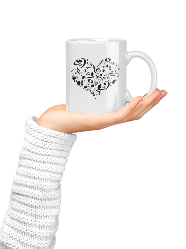 Musical Instrument Printed Ceramic Coffee Mug 250 Ml - Image 2
