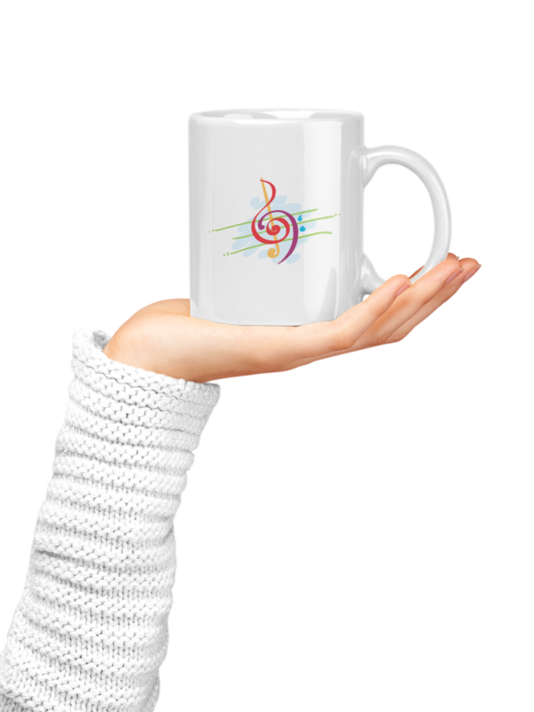 Musical Instrument Printed Ceramic Coffee Mug 250 Ml - Image 2