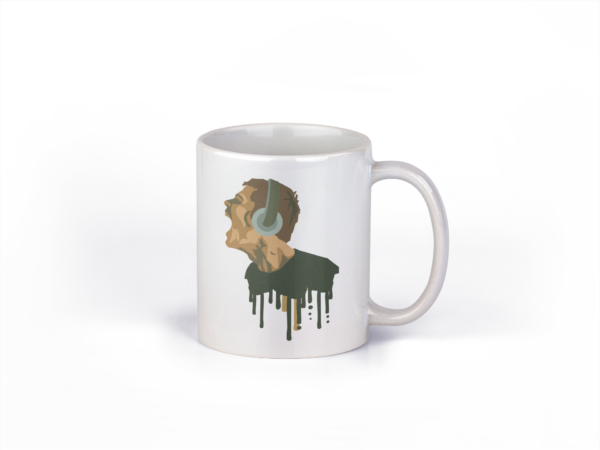 Intense music Printed Ceramic Coffee Mug 250 Ml