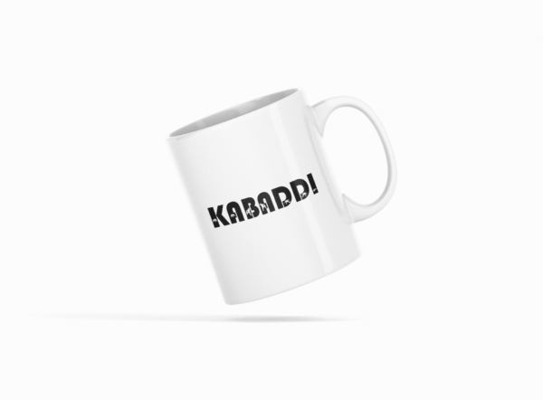 Kabaddi Printed Ceramic Coffee Mug 250 Ml - Image 3