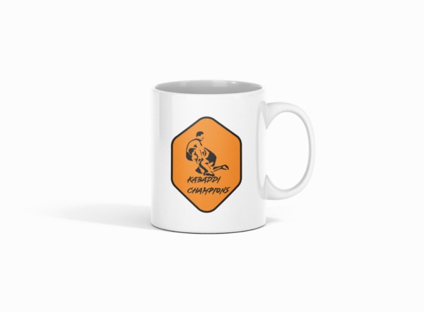 Kabaddi Champions Printed Ceramic Coffee Mug 250 Ml