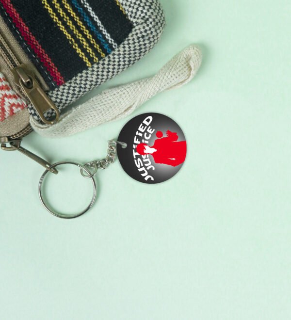 The Mastermind’s Claim of Justice - Anime Printed Round Keychains Pack of 2 - Image 3