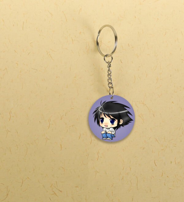 Legendary Deduction Skills of the Silent Thinker - Anime Printed Round Keychains Pack of 2