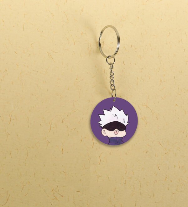 The Little Legend with Infinite Power - Anime Printed Round Keychains Pack of 2