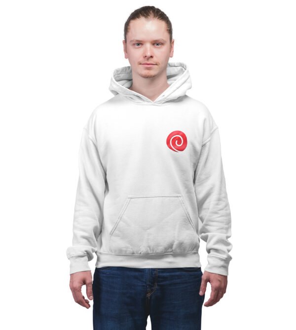 The Caring Daughter: Heart of Gold White Hoodie