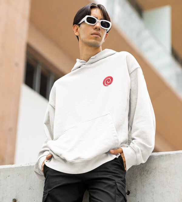 The Caring Daughter: Heart of Gold White Hoodie - Image 4
