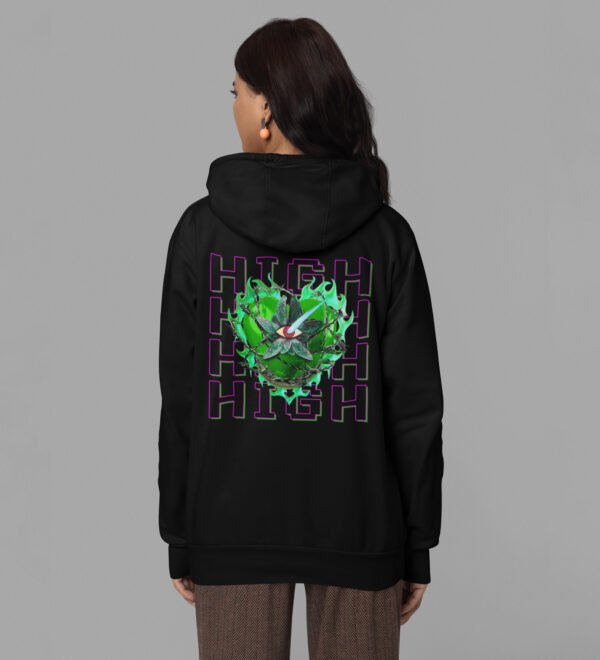 Feel Good, Look Great: High Spirits Cotton Printed Hoodies For Women - Image 3