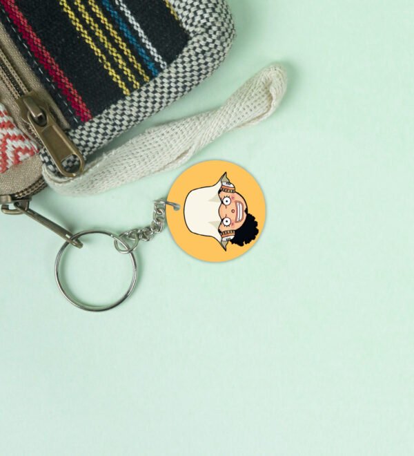 Big Dreams and the Bravest Spirit - Printed Round Anime Keychains Pack of 2