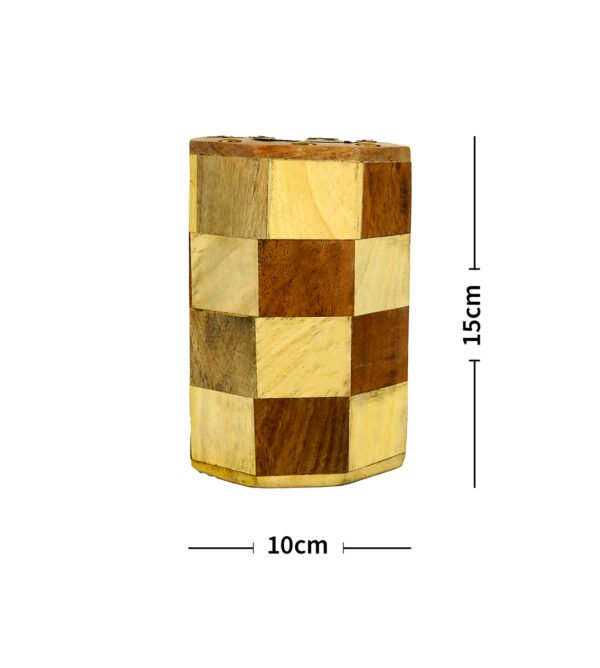 Puzzle Vault: Save and Solve with This Wooden Money Bank - Image 5