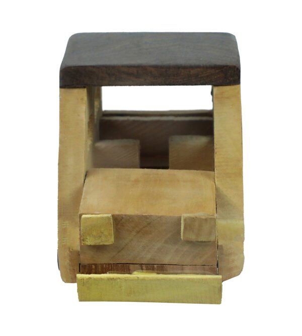 Natural Charm: Wooden Wheels Toy for Children and Home Decoration - Image 2