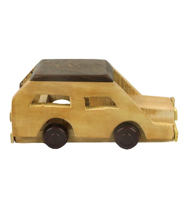 Natural Charm: Wooden Wheels Toy for Children and Home Decoration - Image 4