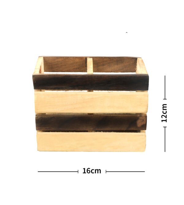 Compact Wooden Spoon Rest for Kitchen Eco-Friendly Utensil Holder Space-Saving Wooden Stand for Cooking Spoons and Tools - Image 6