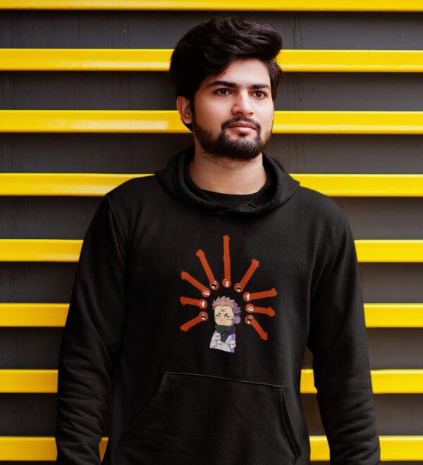 Printed Hero Anime Cotton Hoodies For Men and Boys - Image 3