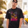 The Last Knight Round Neck Black Half Sleeves Printed Graphic T Shirt - Image 2