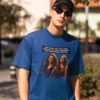 Wierd But Trustworthy Blue Round Neck Cotton Half Sleeved Men T-Shirt with Printed Graphics - Image 3