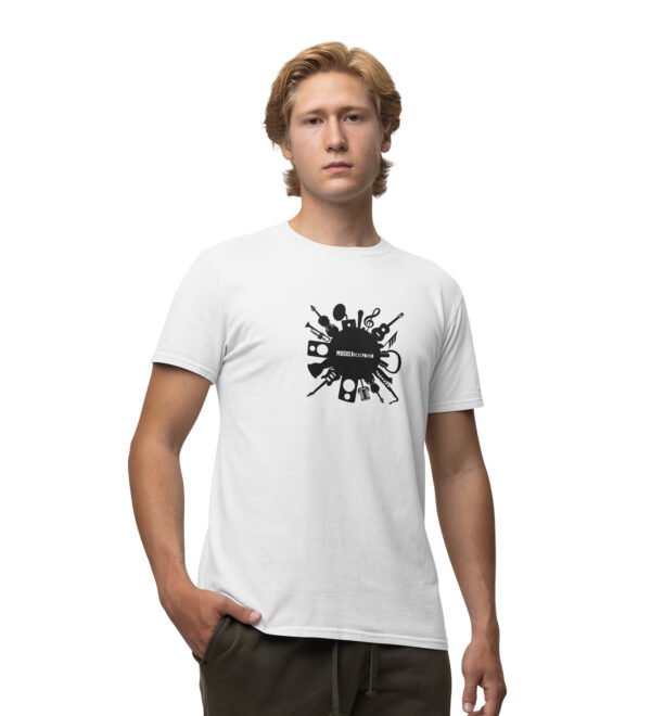 Do It Black Round Neck Cotton Half Sleeved Men's T-Shirt with Printed Graphics
