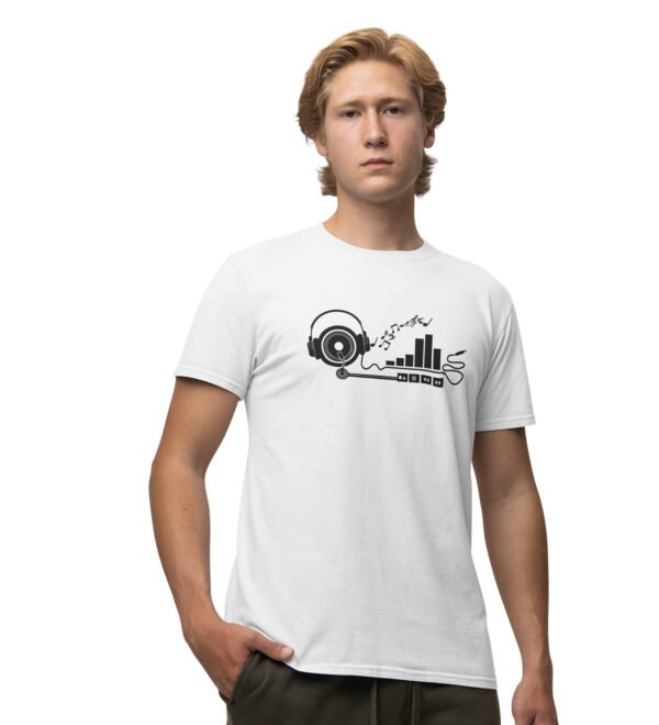 Gym Enthusiast Black Round Neck Cotton Half Sleeved Men's T-Shirt with Printed Graphics