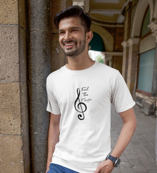 Workout 100% Complete Black Round Neck Cotton Half Sleeved Men's T-Shirt with Printed Graphics - Image 3
