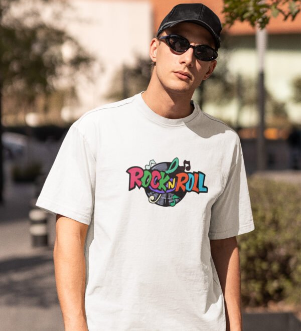 Gym Time Black Round Neck Cotton Half Sleeved Men's T-Shirt with Printed Graphics - Image 2