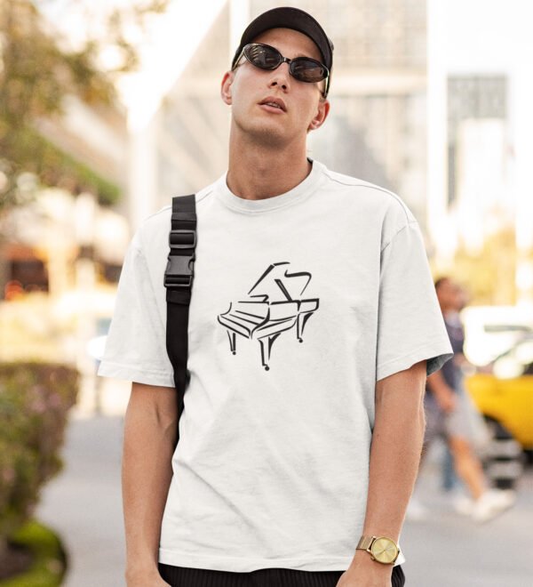 Fitness Gym (BG Golden) Black Round Neck Cotton Half Sleeved Men's T-Shirt with Printed Graphics - Image 2