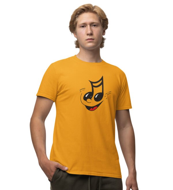 I Love Gym Black Round Neck Cotton Half Sleeved Men's T-Shirt with Printed Graphics
