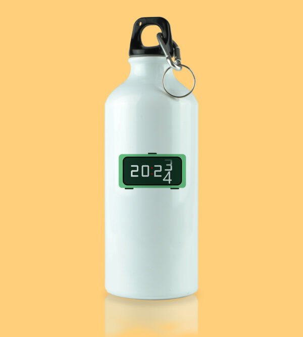 Biker Santa: Best Designer Sipper Bottle For Christmas Unique Gift For Boys Girls - Image 3