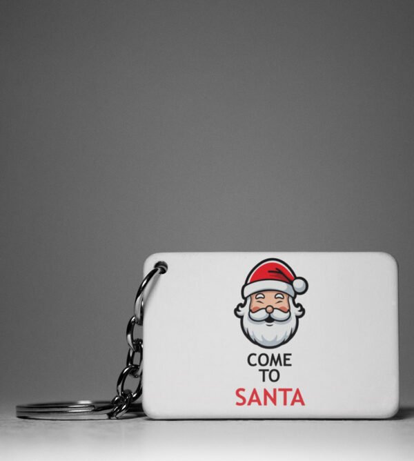 Christmas Bells' Santa's Arrival: Key-Chain For Boys Girls' Gift for Secret Santa (Pack of 2) - Image 3