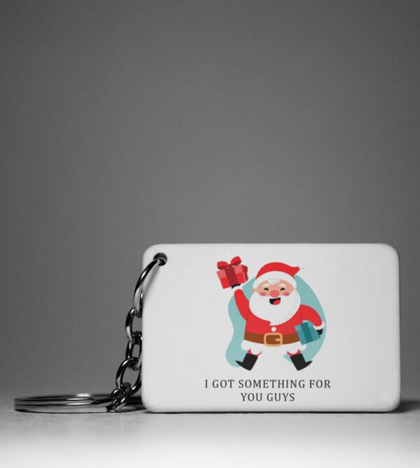 Santa's Bestfriend : Unwrap Joy with Key Chain- Durable Design for Festive Gifts For Boys Girls (Pack of 2) - Image 3
