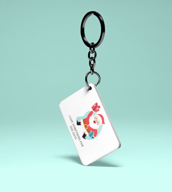 Santa's Bestfriend : Unwrap Joy with Key Chain- Durable Design for Festive Gifts For Boys Girls (Pack of 2) - Image 4