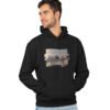 Beauty Decays, Black Trendsetter Series: Men's Hoodies with Front Print Appeal